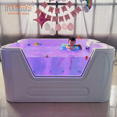 2000*1600*920mm Baby Bath Tub Freestanding Combo Massage White Color