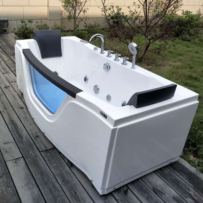 Freestanding Air Massage Tub Luxury 2 Person Hydromassage Bathtub 1700x600mm