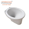 P Trap Right Hand Flush Toilet Gravity Flushing  395x285mm