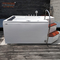 Acrylic Massage Bathtub For Two Person Home Indoor 1.75m