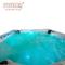 Hot Tub Massage Bathtub 5 Person Outdoor Fiberglass Garden Spa 201 SS Bracket